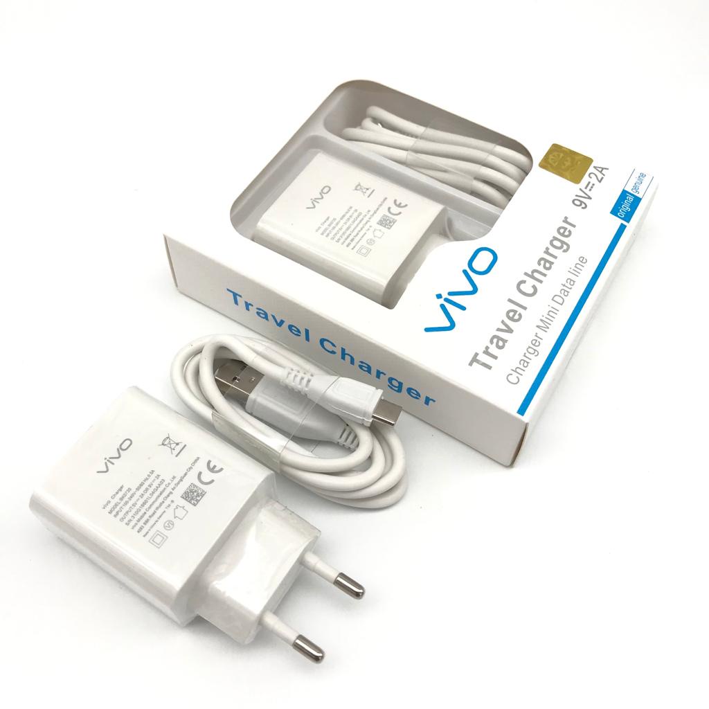 TRAVEL - CASAN - ADAPTOR CHARGER VIVO FAST CHARGING TIPE-C MODEL V9 V11 KUALITAS 100%