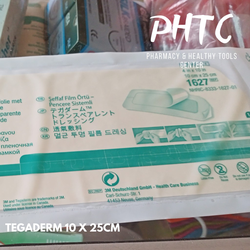 3M TEGADERM FILM 10cm x 25cm MODEL 1627W l PLESTER TEGADERM BESAR