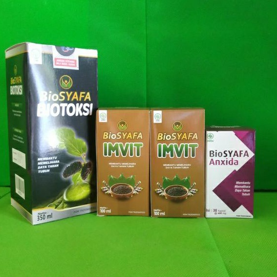 BioSYAFA Kombinasi untuk Paket Covid 19 dan Paska
