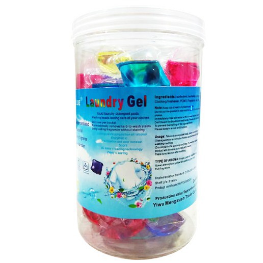 1 TOPLES LAUNDRY GEL BALL / DETERJEN LIQUID AJAIB Deterjen Laundry Wangi Tahan Lama 5 Aroma