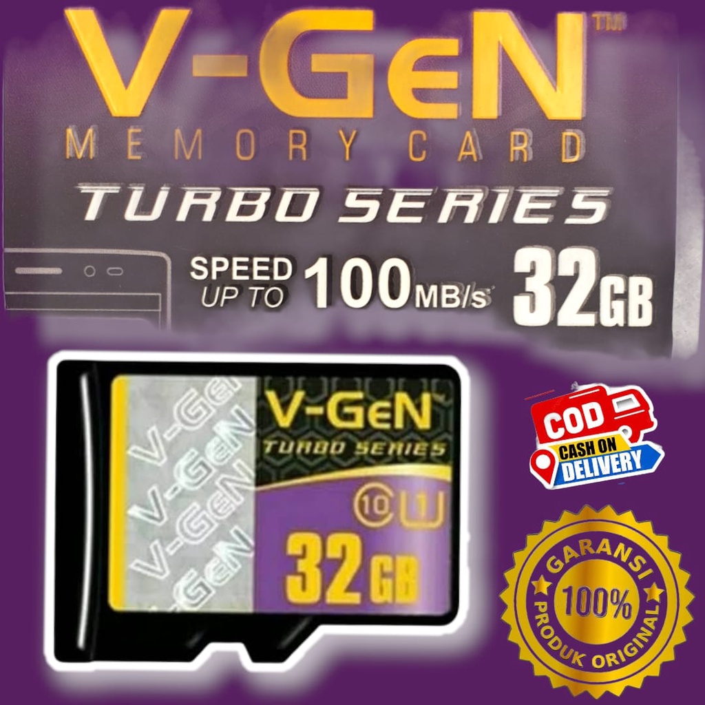 ORIGINAL MEMORY V-GEN CARD 8GB, 16GB, 32GB. 64GB MICRO SD CLASS6 SPEED UP TO 100 MB/S / V-Gen Vgen Micro SD Vgen Memory MicroSD / Memory V-Gen / Memory