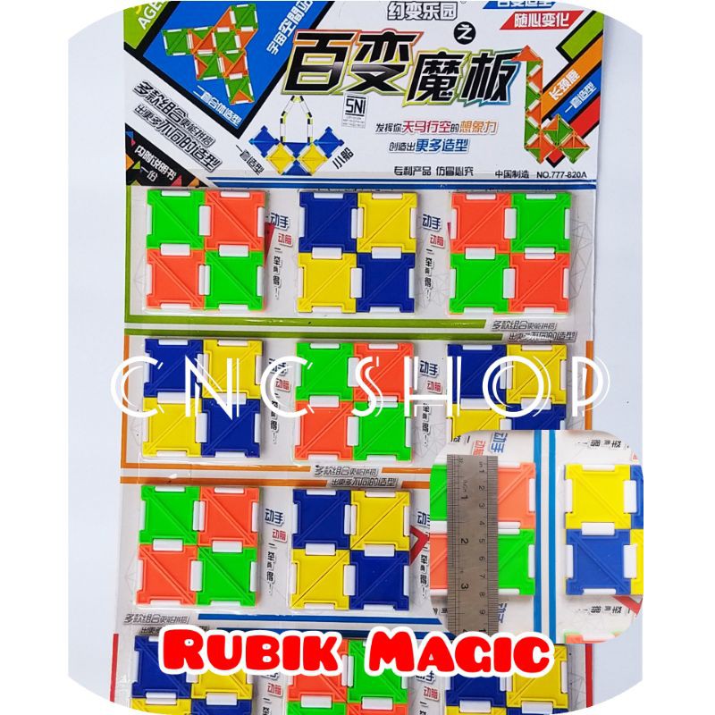 Rubik Magic Mainan Anak Edukatif Murah