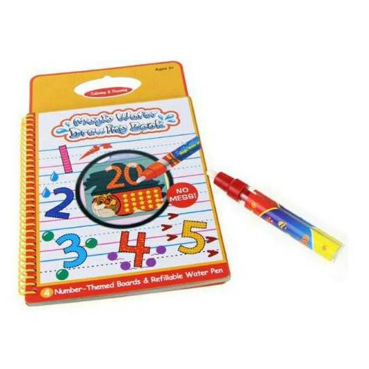 

✹ Waterdoodle Water Magic Drawing Book Number ✷