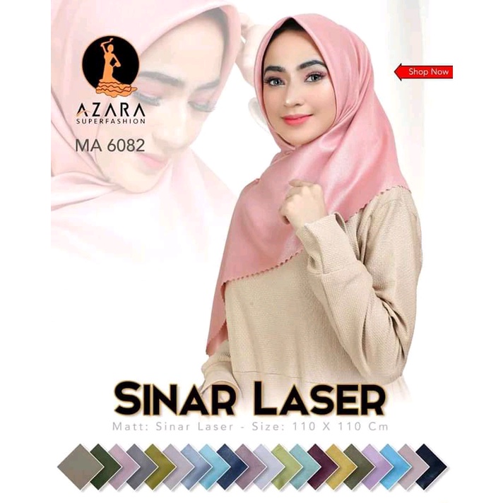 [Bisa COD]Hijab Shinar Lasercut Glamor[gliter]/Hijab Segiempat Polos/Jilbab Trendy Dan Kekinian/Ukuran Standar 110x110