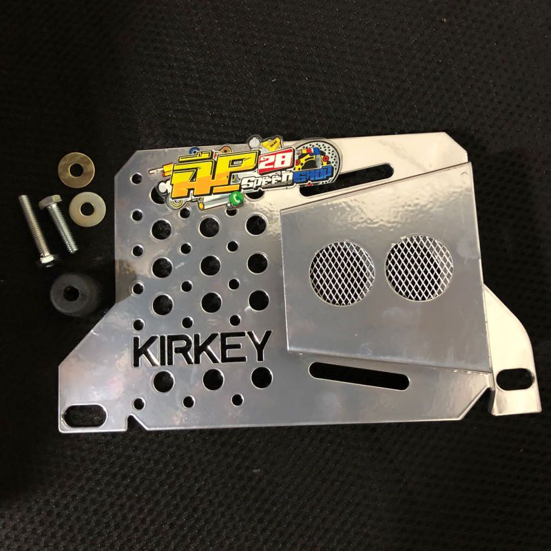 TUTUP RADIATOR NMAX CROME BY KIRKEY/COVER RADIATOR NMAX CROME