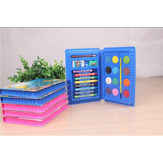 

ABM Grosir - CRAYON SET 24PCS PENSIL CAT WARNA / ALAT MENGGAMBAR ANAK