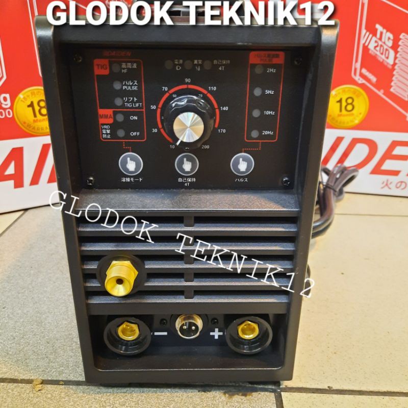 Special Promo MESIN LAS ARGON DAIDEN TIG 200 PLUSE / TIG 200 DAIDEN MESIN LAS DAIDEN TIG 200