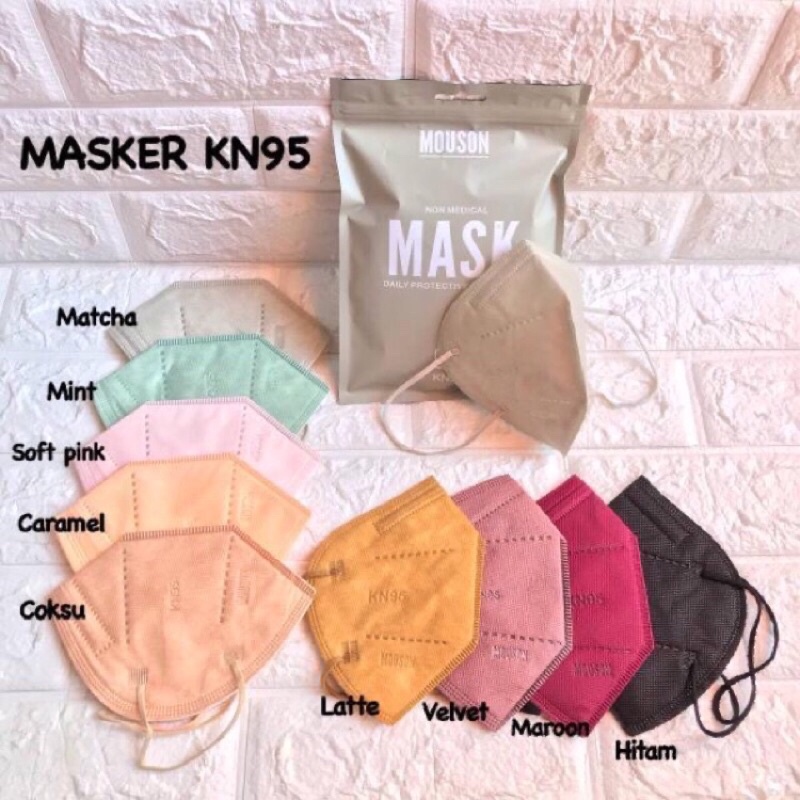 Masker KN95 Mouson Wemask 5ply