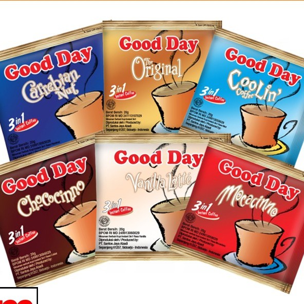 

GOOD DAY KOPI / GOOD DAY COFFEE