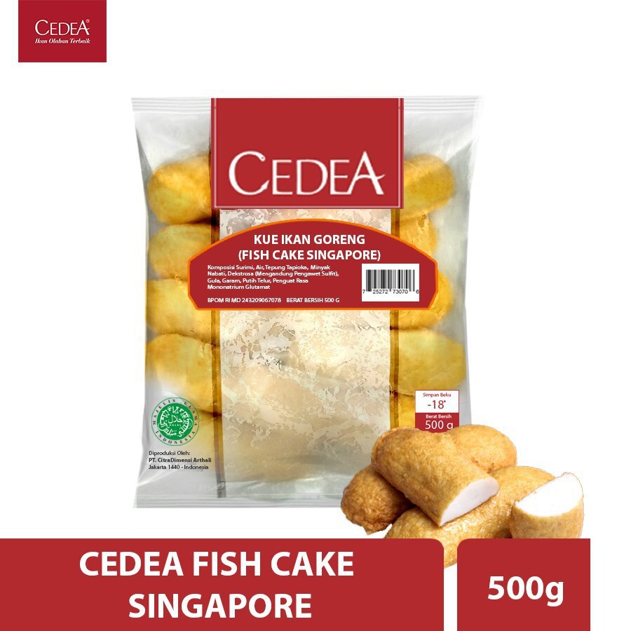 

Cedea Fish Cake Singapore (500gr)