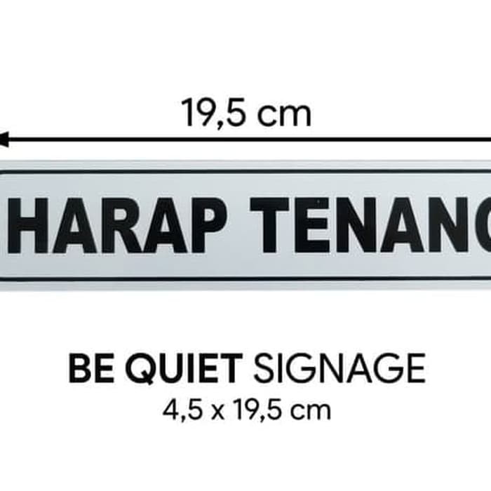 

LABEL STICKER SEMI PLAT SAFETY K3 HARAP TENANG