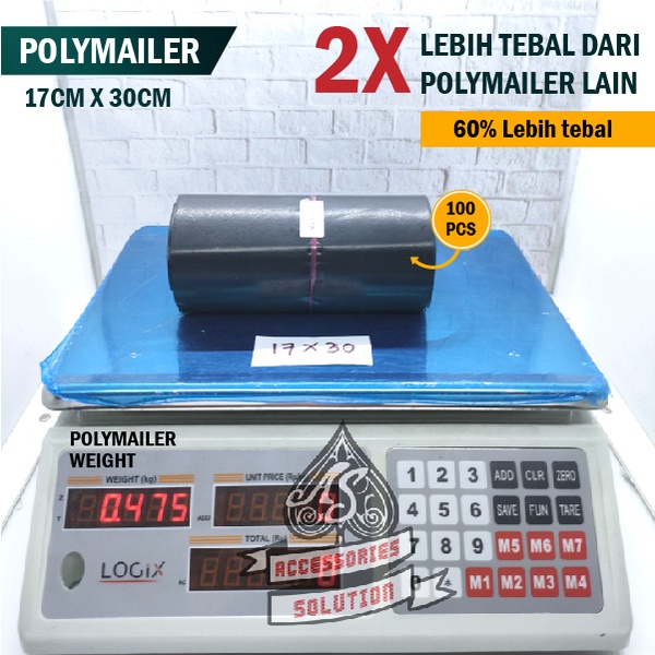 

Plastik Polymailer - Polymailer 17X30 Kantong Plastik Amplop Packing Online 100Pcs