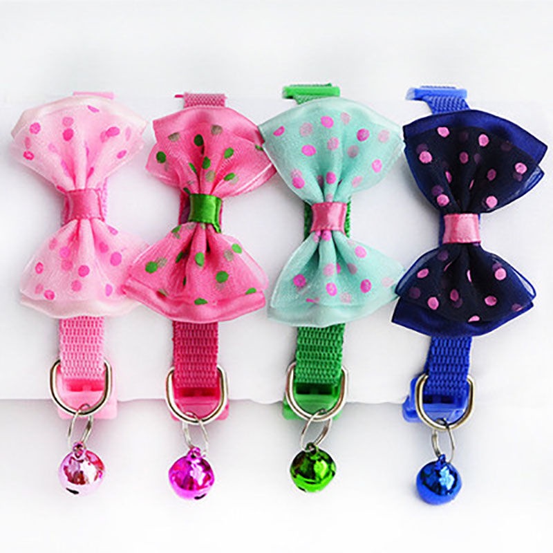 Kalung Kucing PITA Motif Lonceng Murah Lucu Aksesoris Untuk Anjing Cat Kelinci Colar Collar Babahcat