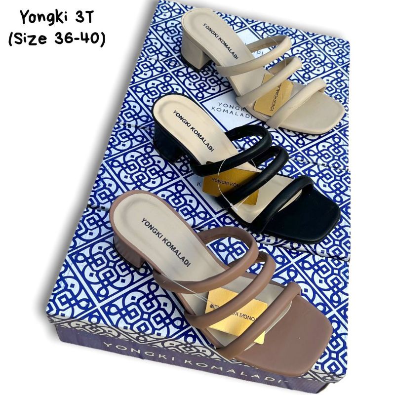 Sandal Hels Hak Tahu Yongki Komaladi