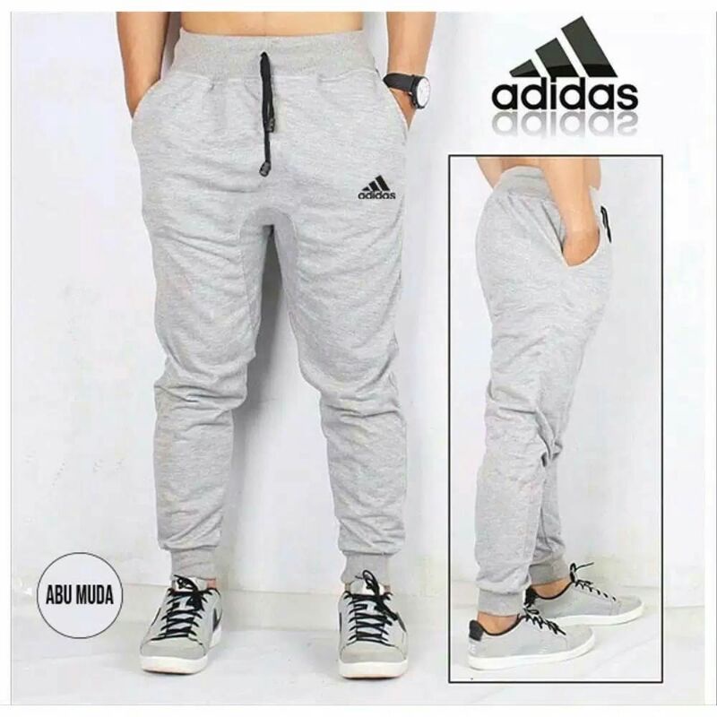 0Celana Tidur Jogger Pria Polos Dewasa Joger Pria Wanita Jumbo Trening Training Pants Remaja tanggug