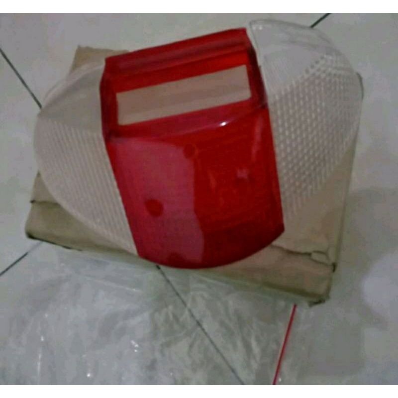MIKA KACA LAMPU STOP BELAKANG SUZUKI SHOGUN R 110 SHOGUN 110 R NEW MERAH PUTIH