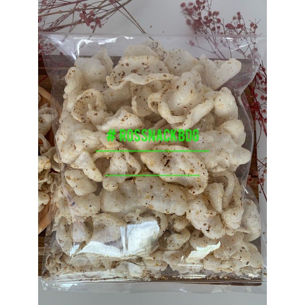 

Kerupuk Seblak Pedas Putih 150GR Oleh Oleh Bandung