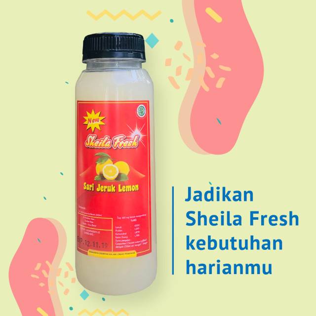 

Sari lemon Sheila fresh 250ml