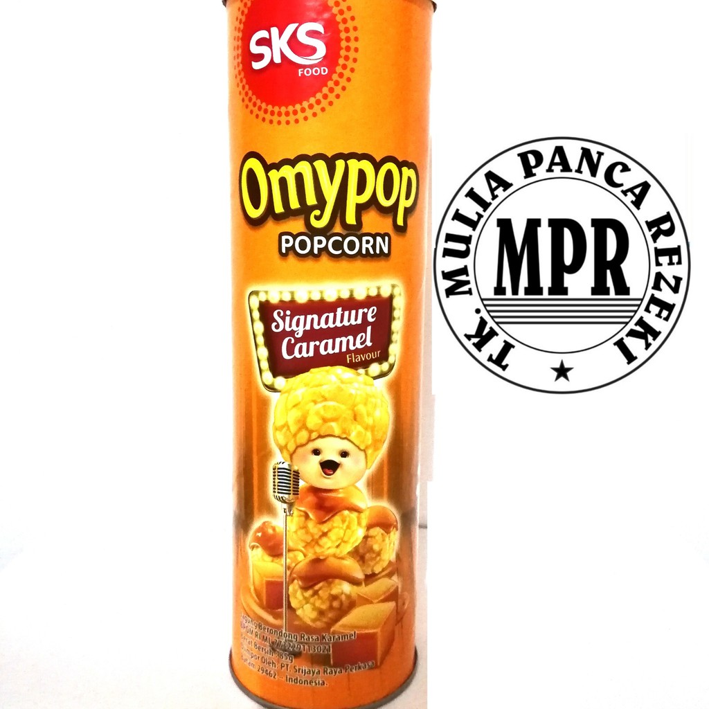 Omypop Popcorn Signature Caramel 85g Kekinian SKS Food