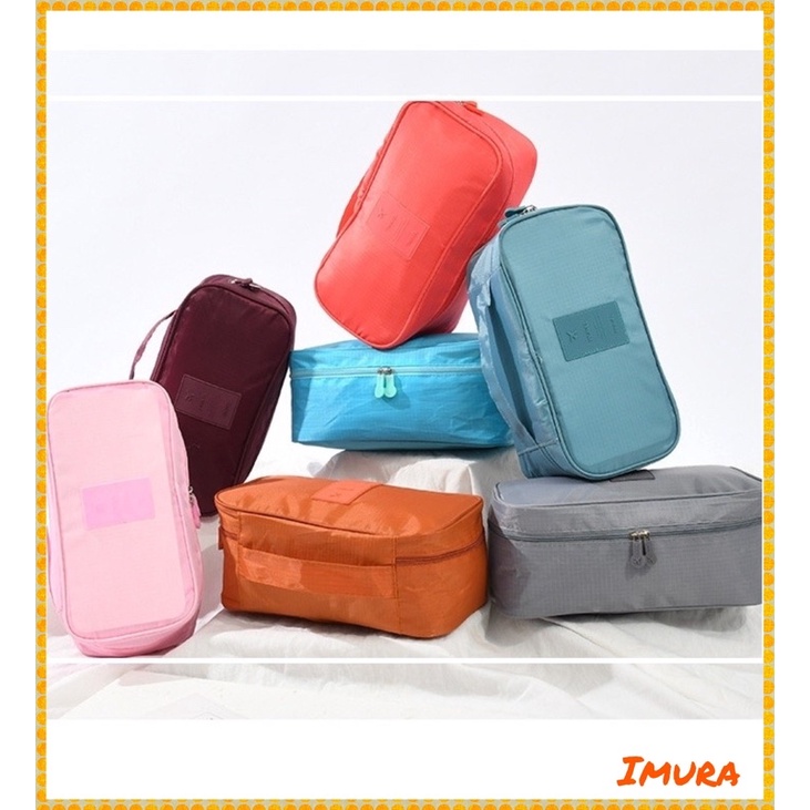 IMURA | Tas Travel Pakaian Dalam (Travel Bag Pouch Organizer Underwear)