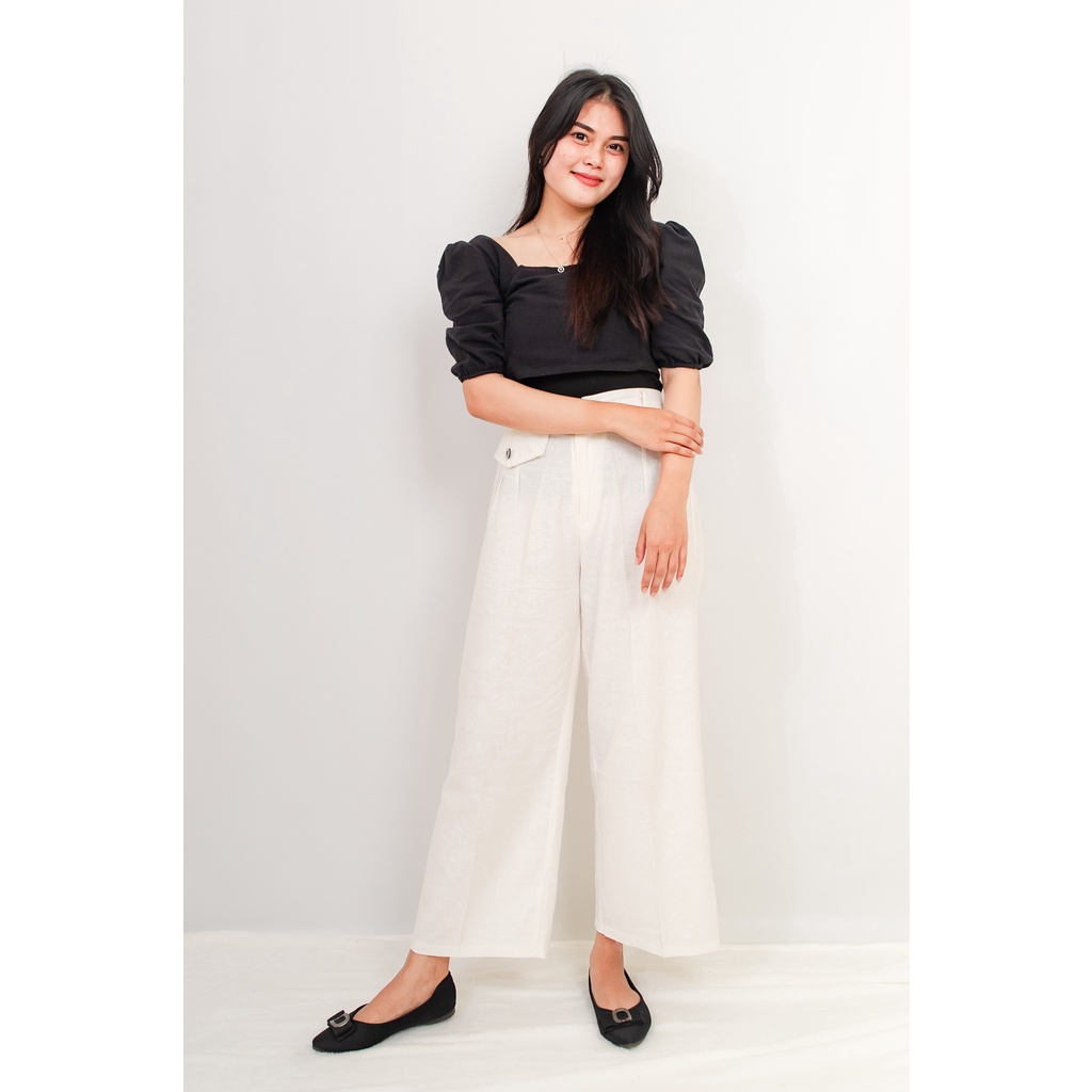 Celana Kulot Highwaist 001#