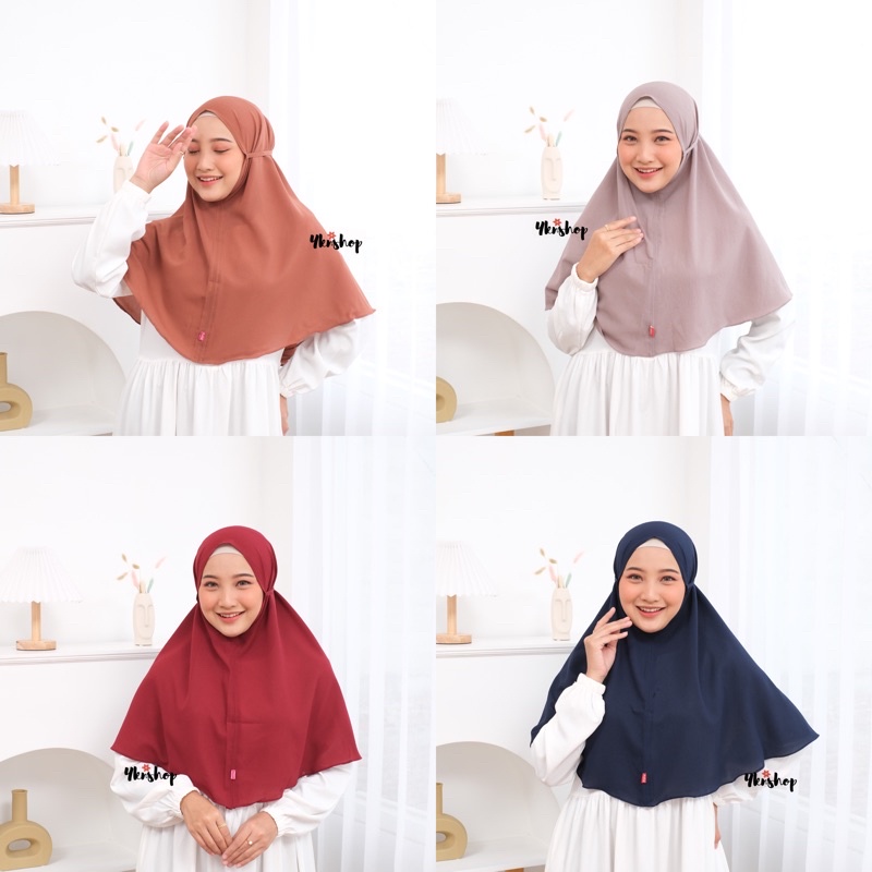 Jilbab Instan/Maryam Bergo bahan Diamond