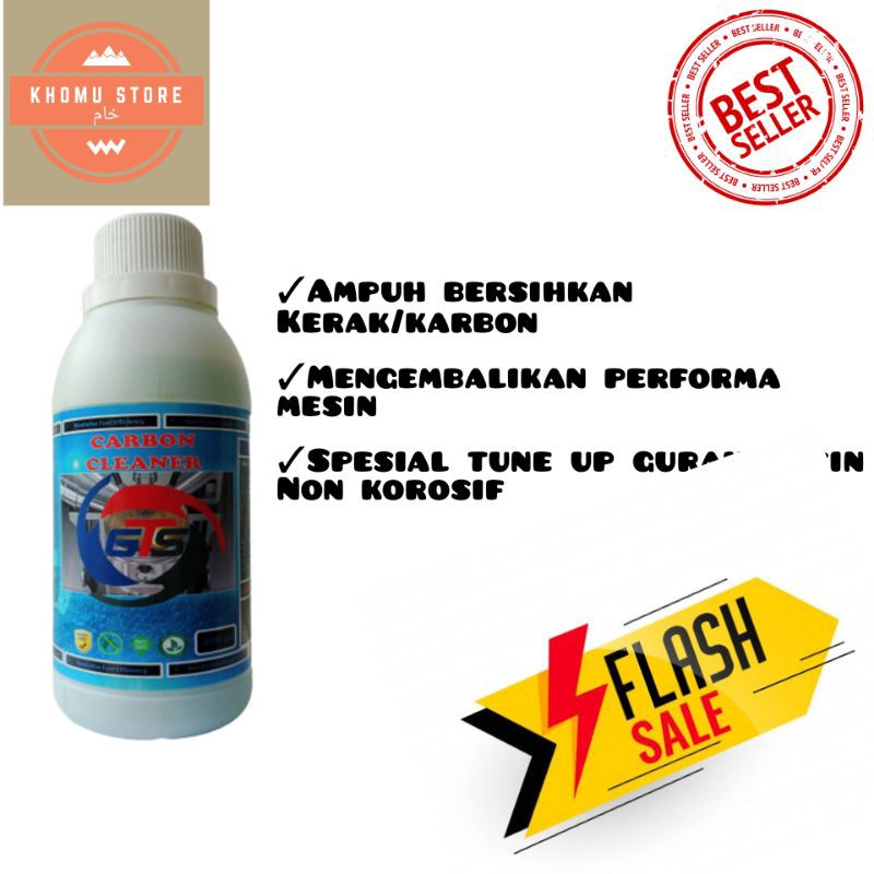 CARBON CLEANER GTS 250ML MURAH gurah mesin pembersih kerak atau karbon pada piston busi non korosif