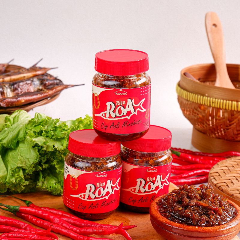 SAMBAL ROA ASAP PEDAS ASLI MANADO TERENAK TERBAIK TERLEZAT TERMURAH CAP ASLI MINAHASA ORIGINAL PEDAS