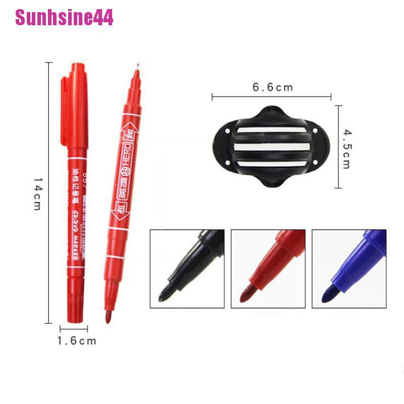 (Sunhsine44) Set Alat Penanda Garis Bola Golf