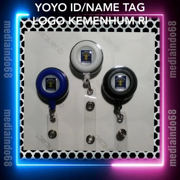 

YOYO ID CARD/NAMETAG LOGO KEMENKUMHAM