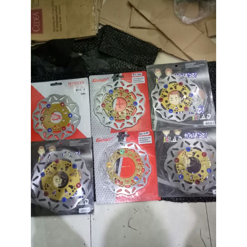 PIRINGAN CAKRAM DEPAN/PIRINGAN STANDAR VARIASI JUPITER MX/VARIO 150 NEW/MIO/MIO-J/VIXION/SMASH