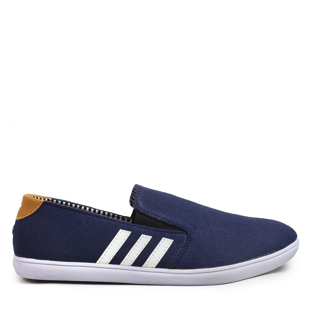 SM88 - Sepatu Slip On Pria Adidas D3p Kasual Selop Santai Cowok Keren Branded