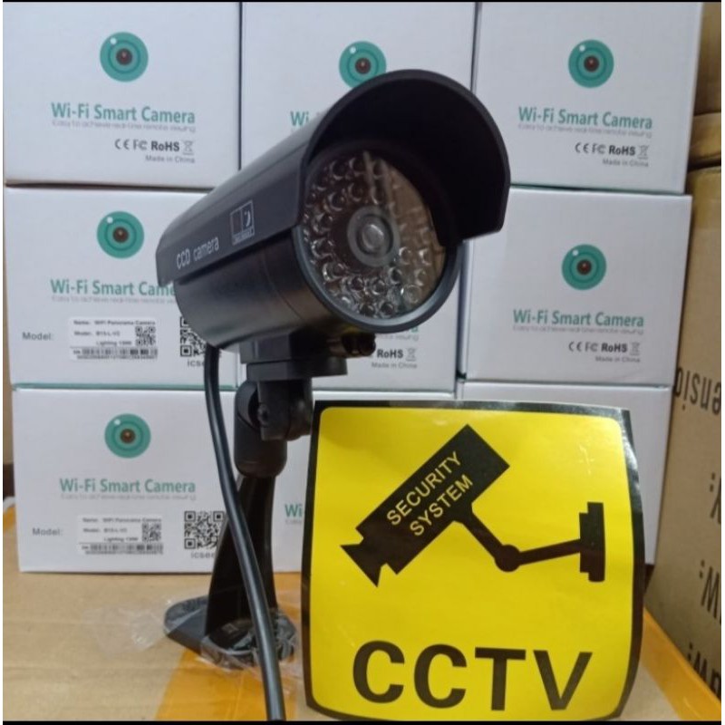 Fake kamera cctv Dummy Kamera Palsu Simulasi Tiruan Outdoor