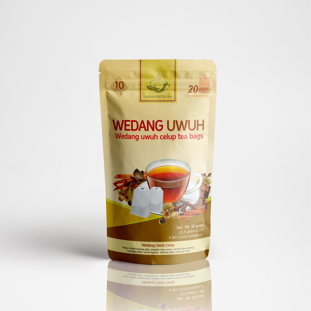 

[ TAZZAKA ] MINUMAN REMPAH HERBAL WEDANG UWUH HALAL POM PRODUK MUSLIM