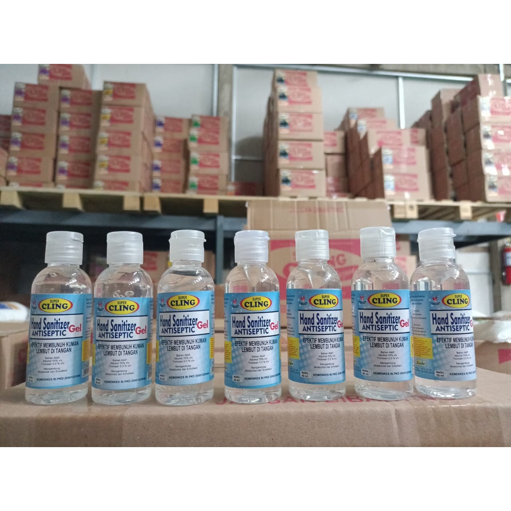 Hand sanitizer GEL 100ML Izin Kemenkes