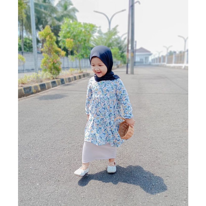 ROK SPAN ANAK PEREMPUAN BAHAN RIB