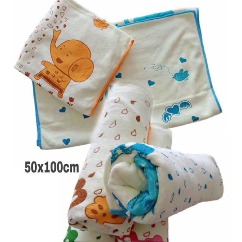 handuk bayi super lembut super bagus handuk mandi anak bath towel unisex