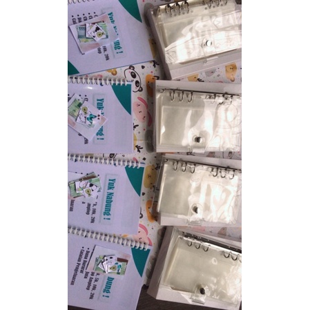 Buku tabungan + Binder uang