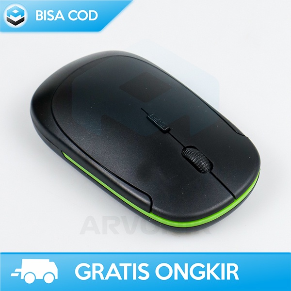 WIRELESS MOUSE 2.4G NIRKABEL BATERAI AAA OPTICAL USB 2.0 TAFFWARE Y810