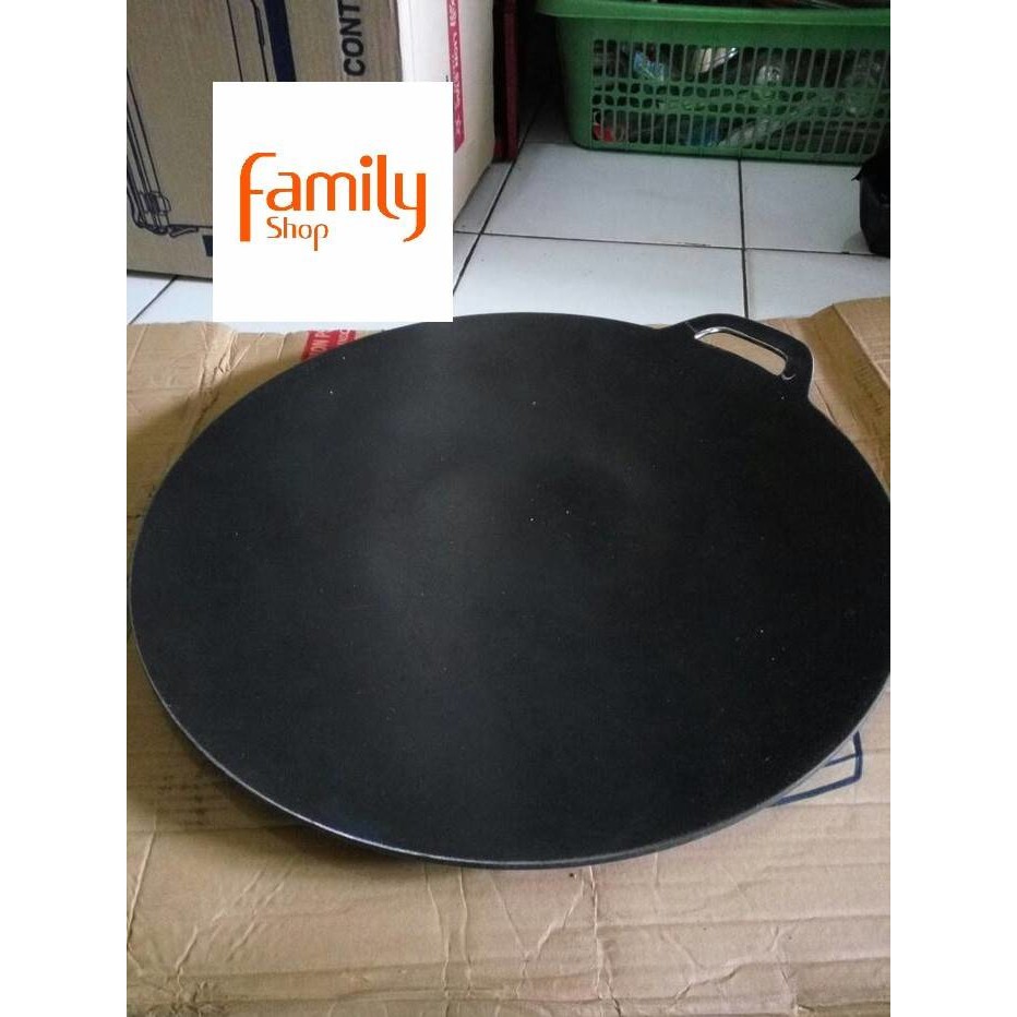 PRODUK TERLARIS WAJAN / KUALI / LOYANG MASAK MARTABAK TELOR 65CM BESI BAJA AWET BANGET