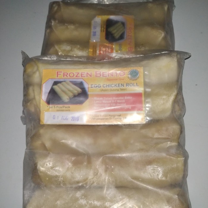 

Egg Chicken Roll Jumbo/Ayam Gulung Telur /Nugget Bento Ayam - BARU