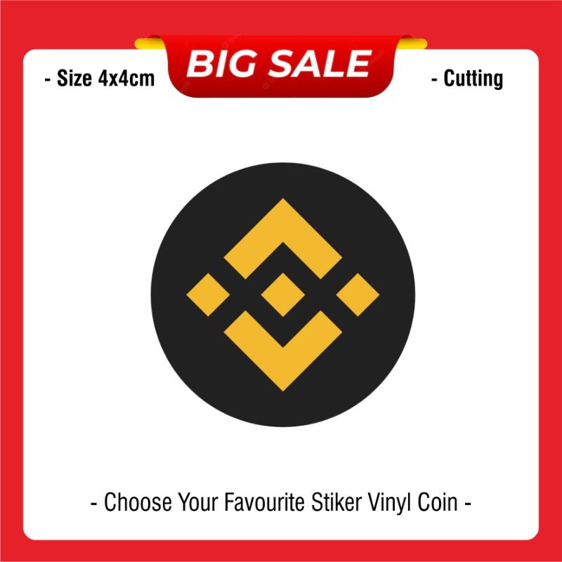 

Stiker Binance Vinyl