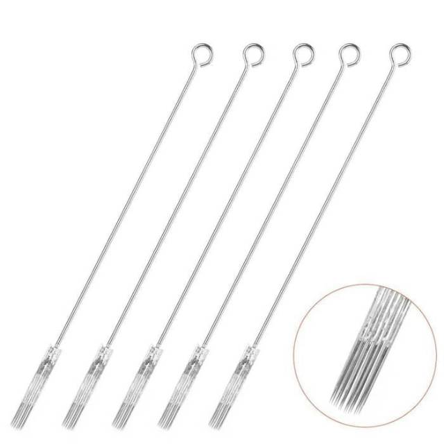 Jarum Tatto Tato Per Lembar 5Pcs Jarum RM & M1