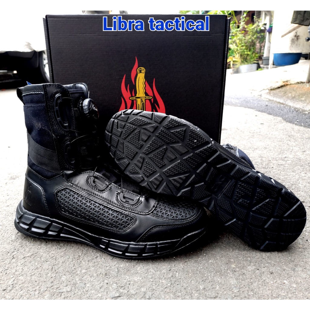 Sepatu pdl tactical tali putar libra extract centurion