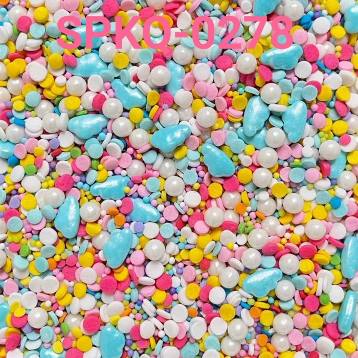 

SPKQ-0278 SPRINKLES SPRINKLE SPRINGKEL 250GR AWAN MUTIARA WARNA WARNI HEMAT
