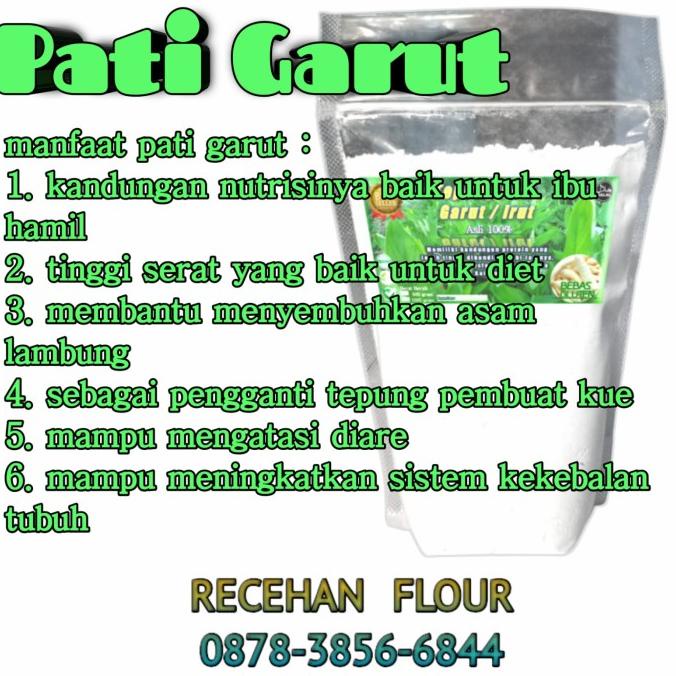 

[[COD]] Tepung Pati Garut Organik 1 kg TERJAMIN Kode 782