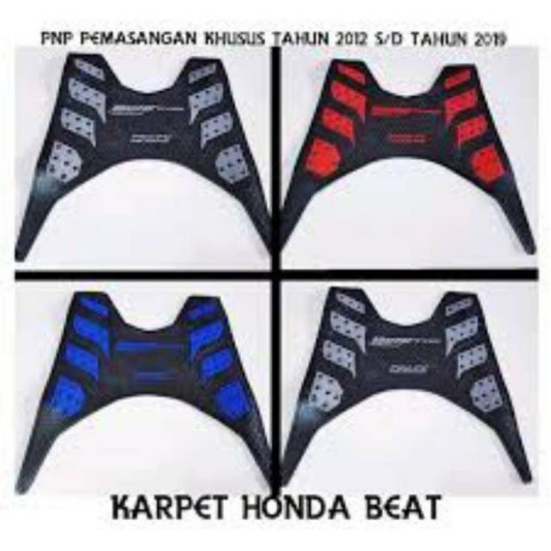 Monster Karpet Motor Beat ESP Terbaru 2015 Hingga 2019 Termasuk Beat Street Bisa