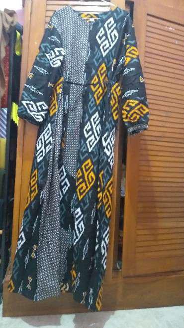Gamis Jumbo Dewasa Kombinasi - Batik Gamis Allsize Jumbo Busui