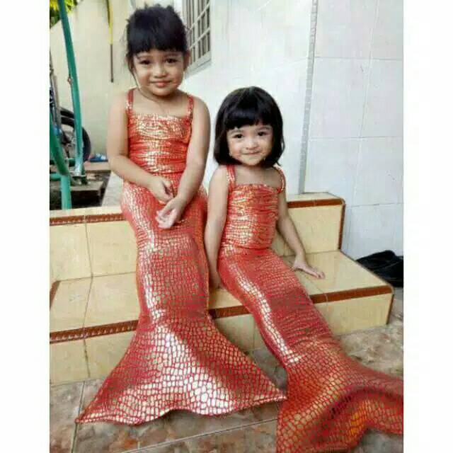 Mermaid Anak Costume Mermaid Putri Duyung Lucu