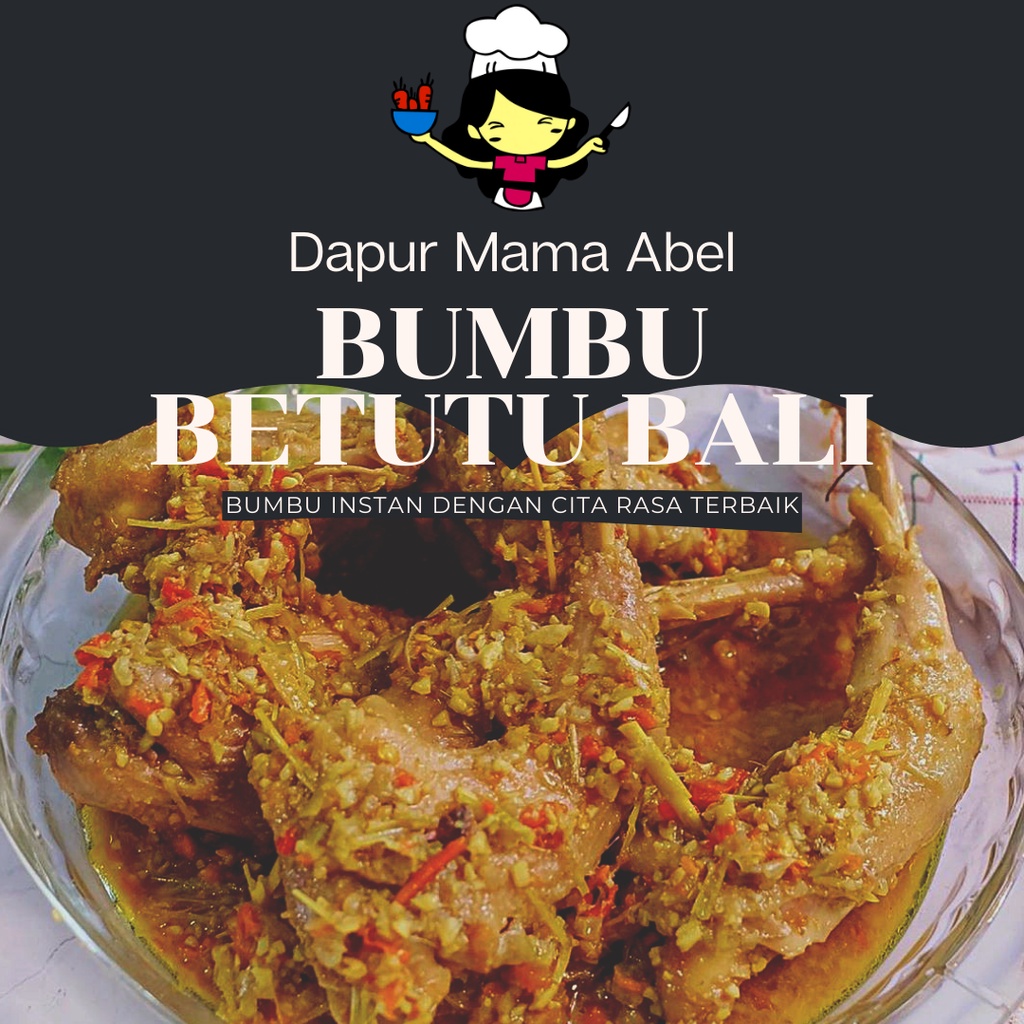 

Bumbum Betutu Khas BALI 250gr Halal / Dapur Mama Abel